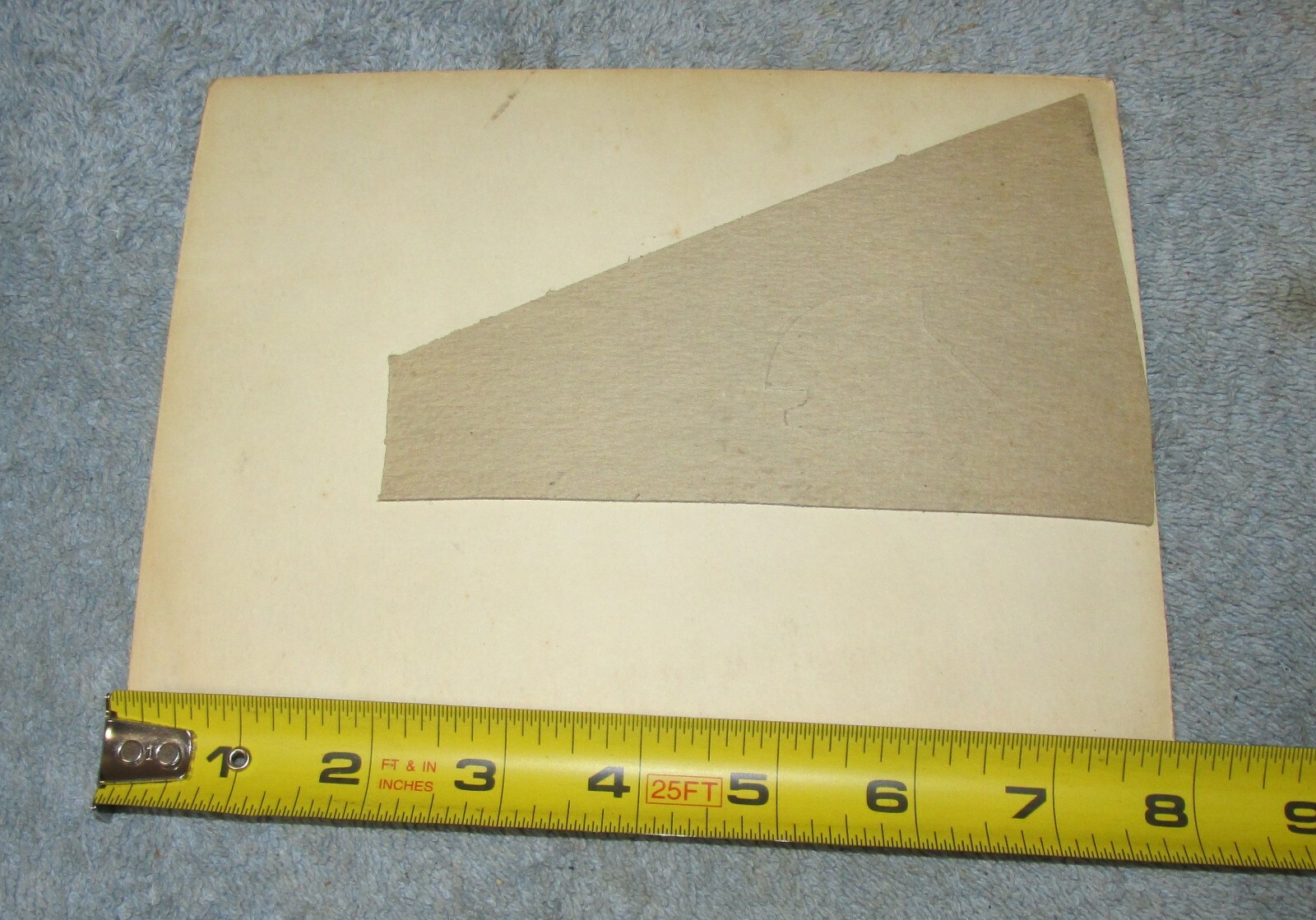 Vintage EVEREADY CAPTAIN Lantern Cardboard Store Counter Display Stand Up J0446