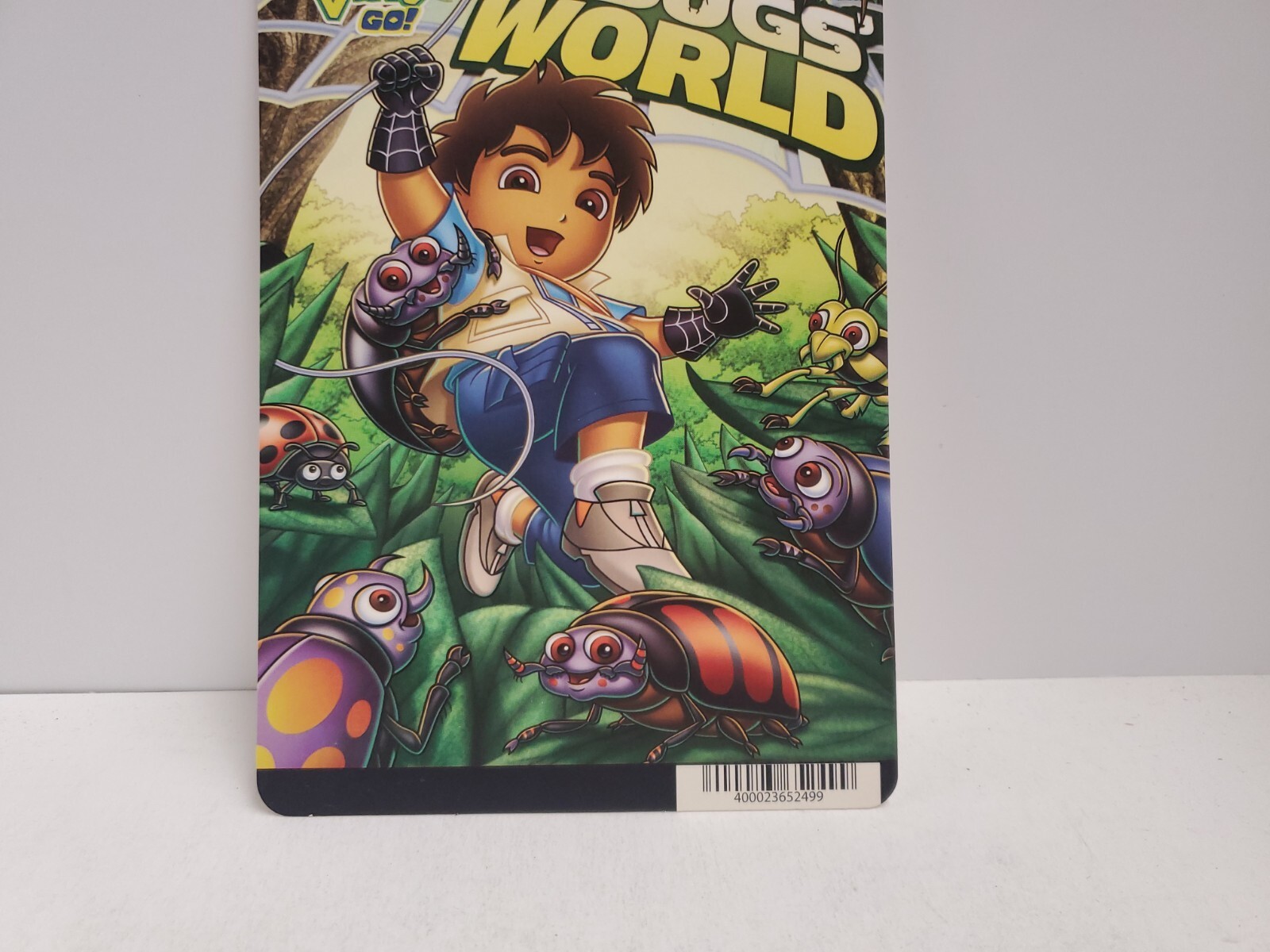 Go Diego Go It’s A Bugs World BLOCKBUSTER DVD BACKER CARD ONLY 5.5″X8″