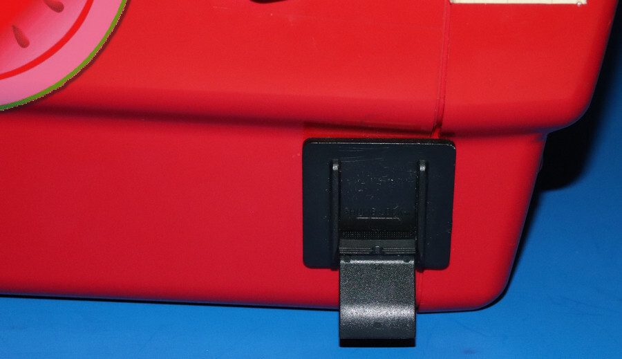Nintendo 64 STORE DISPLAY 9″ RED TV CRT off KB Toy Kiosk Sign Shelf Demo Cabinet