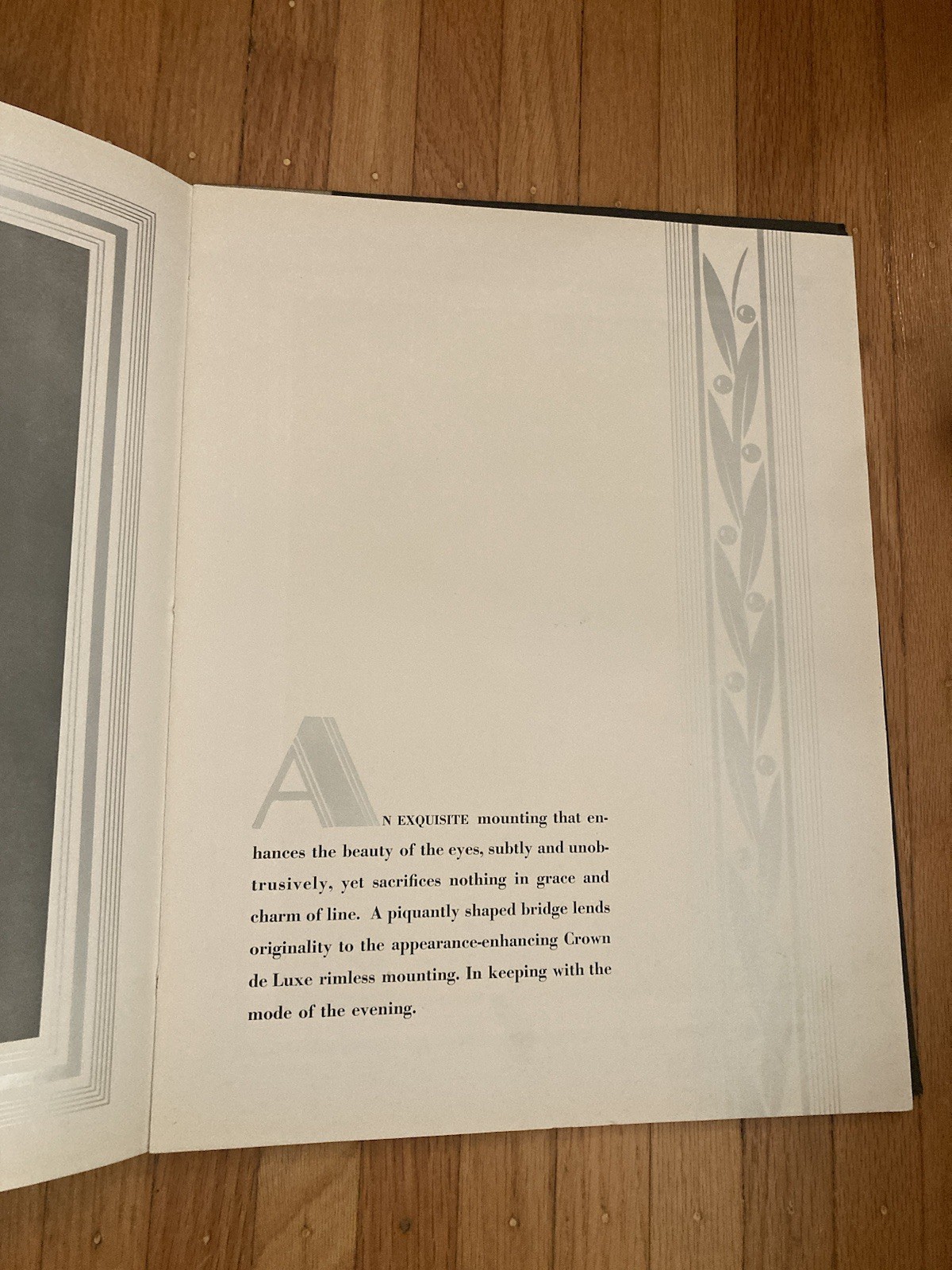 RARE 1930 Bausch & Lomb pre Ray-Ban Sunglasses Salesman Catalog vogue in eyewear