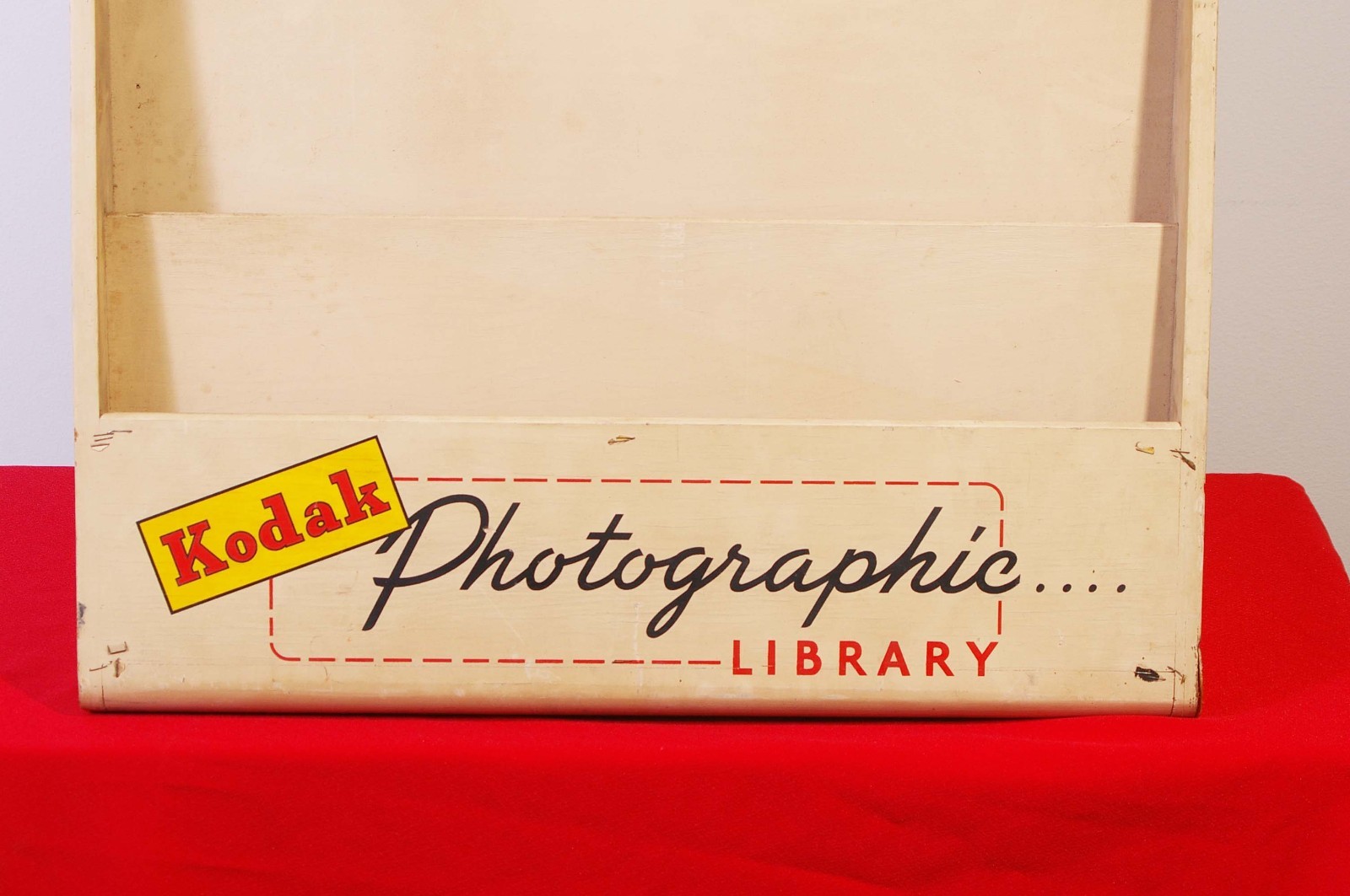 F97863~ c.1940s Kodak Photographic Library Advertising Store Display Stand Shelf