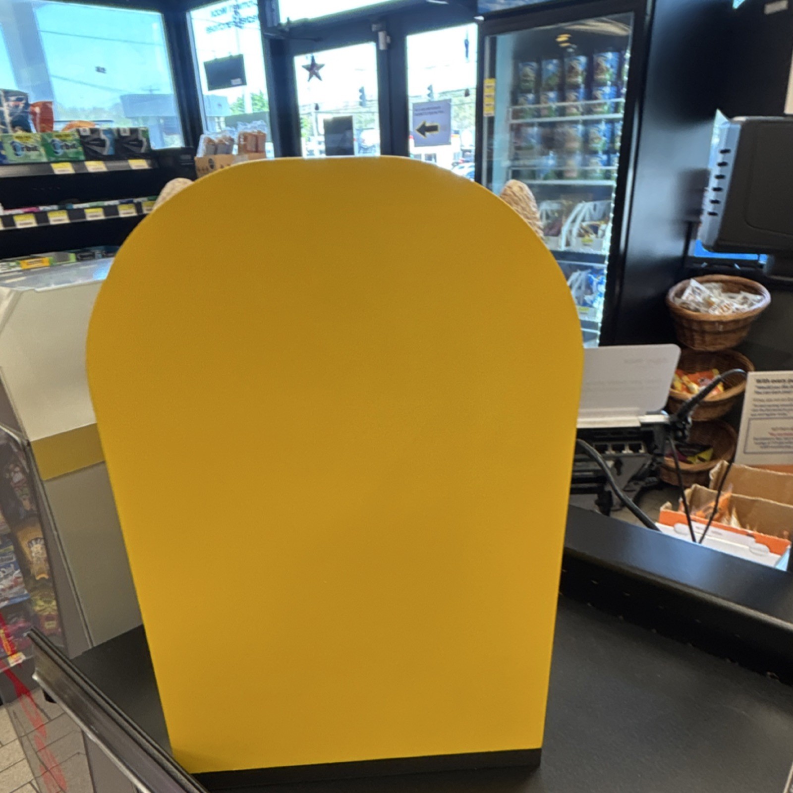 Buffalo Wild Wings Store Display Chicken Sticks with Buffalo Figure Brown Yellow