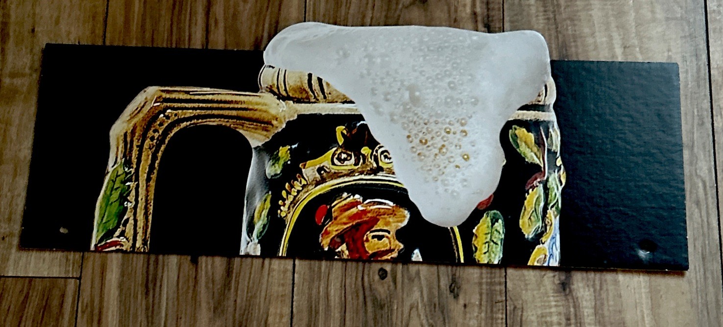 Spirit Halloween 20Th Century Beer Mug Cardboard End Cap Sign 2025