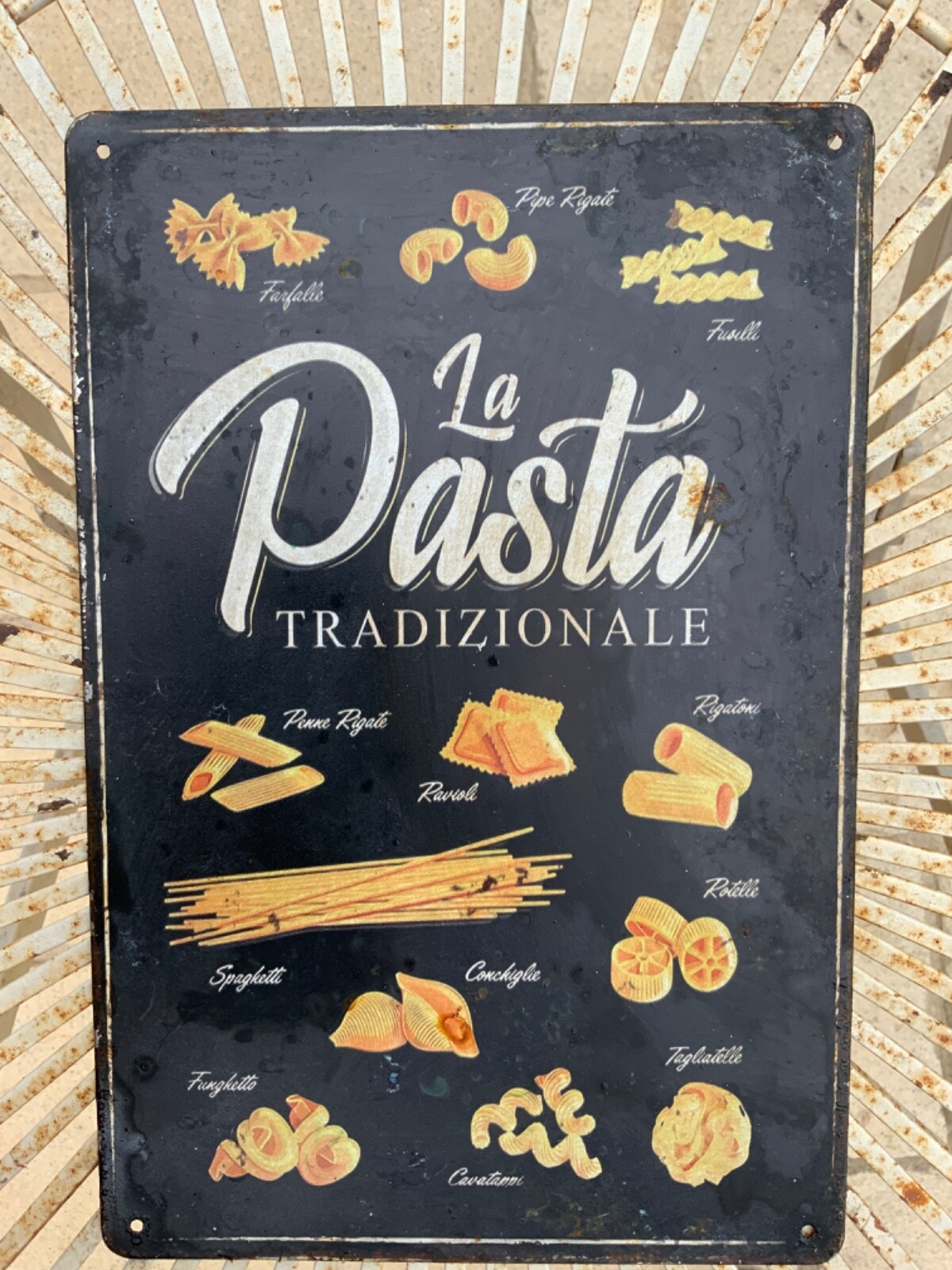 Traditional Pasta Sign 20×30 cm