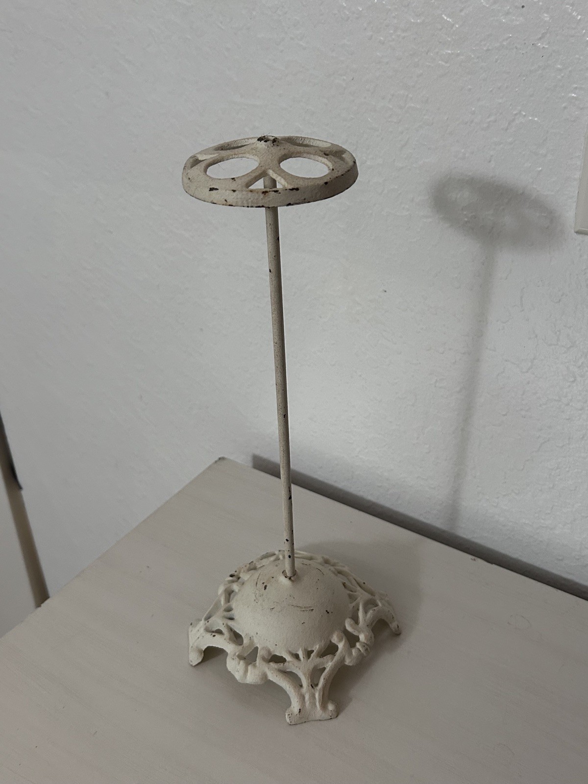 Antique Victorian Hat Stand Store Display Tabletop 12-Inch