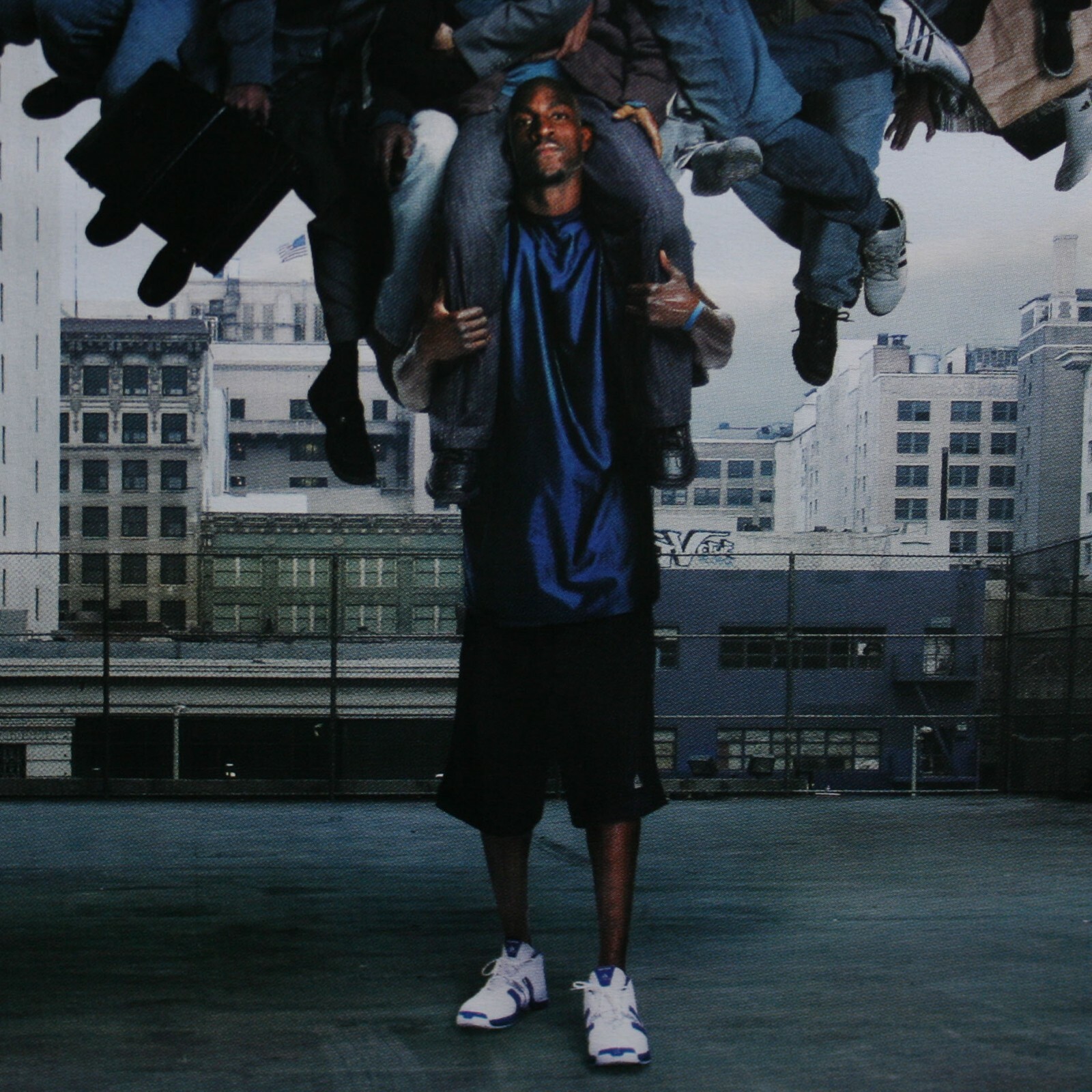 Foot Locker Kevin Garnett Adidas Sneakers 63″ x 40 Double-sided Vinyl Banner NBA