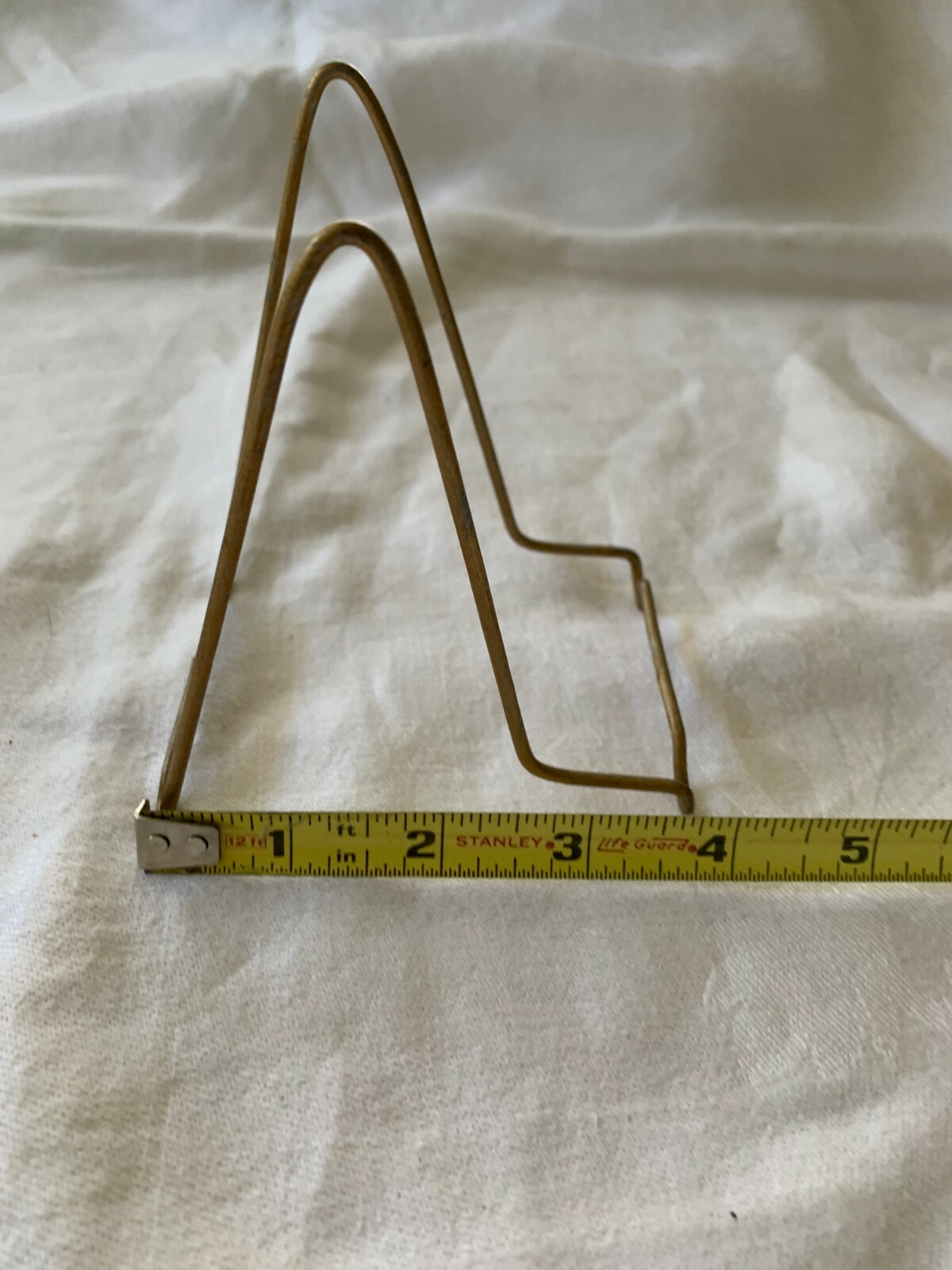 Metal Gold Finish Display Plate Rack Store Fixture Wire Several Available Adjust
