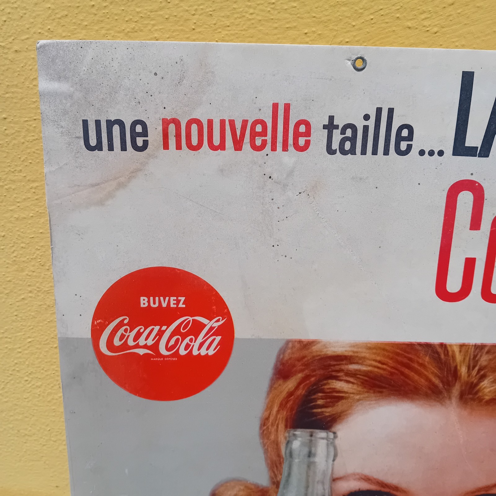 Coca Cola Advertising Cardboard Table