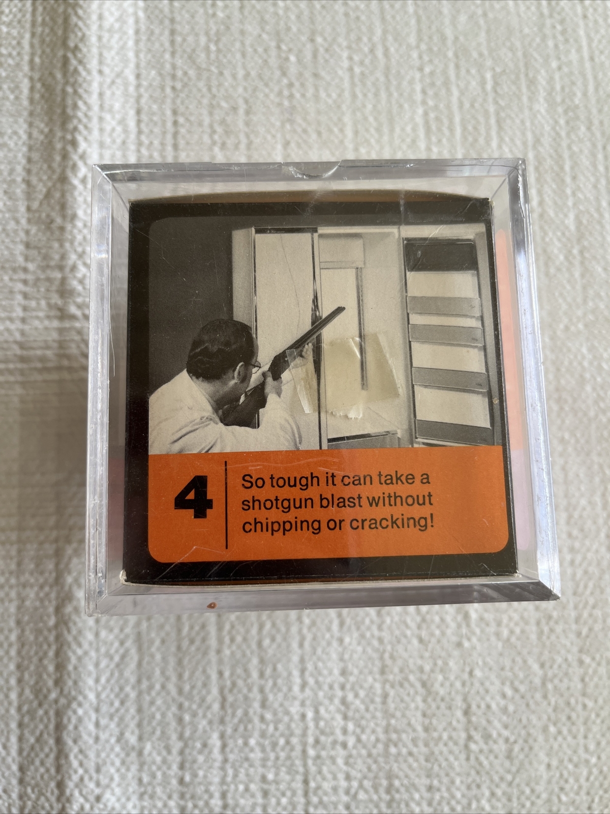 PHILCO -Ford advertising 60-70s 6 sided plastic Photo Cube Refrigerator ￼