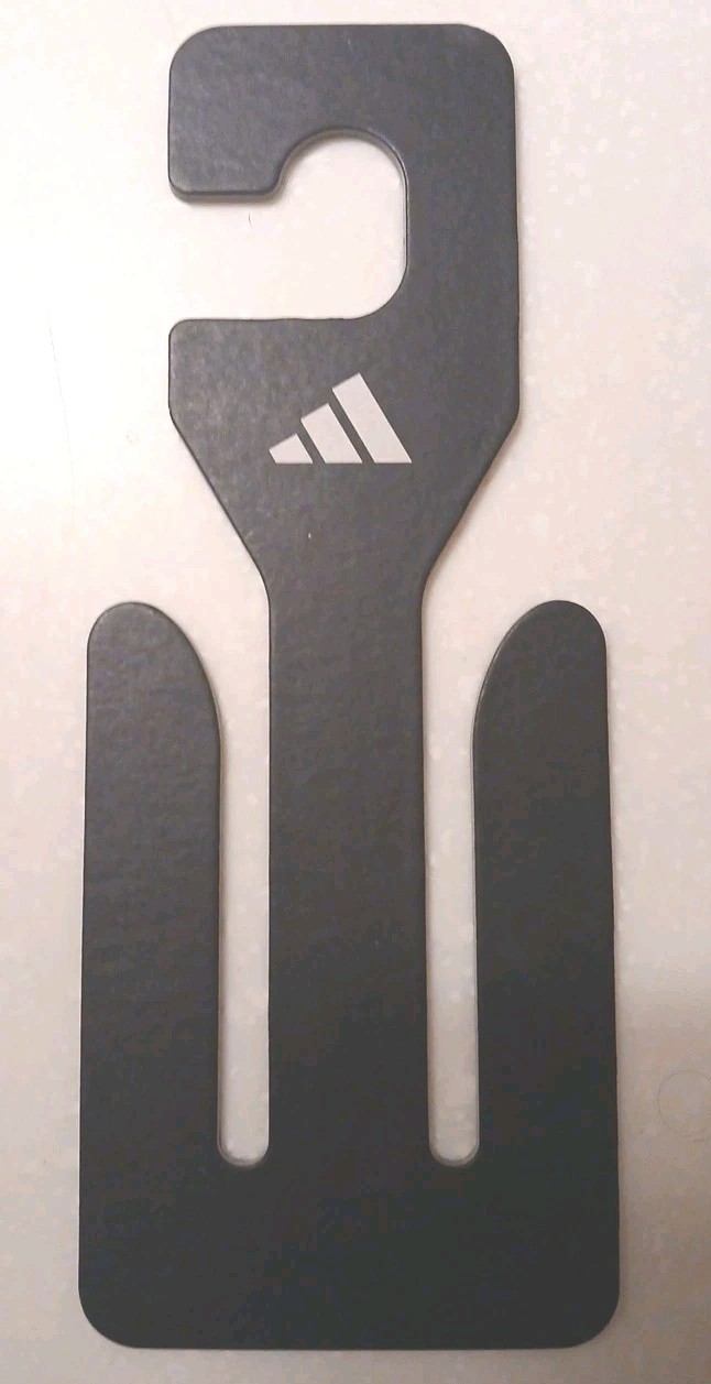 Adidas Slides 9” Cardboard Display Hanger Double Sided Minty*