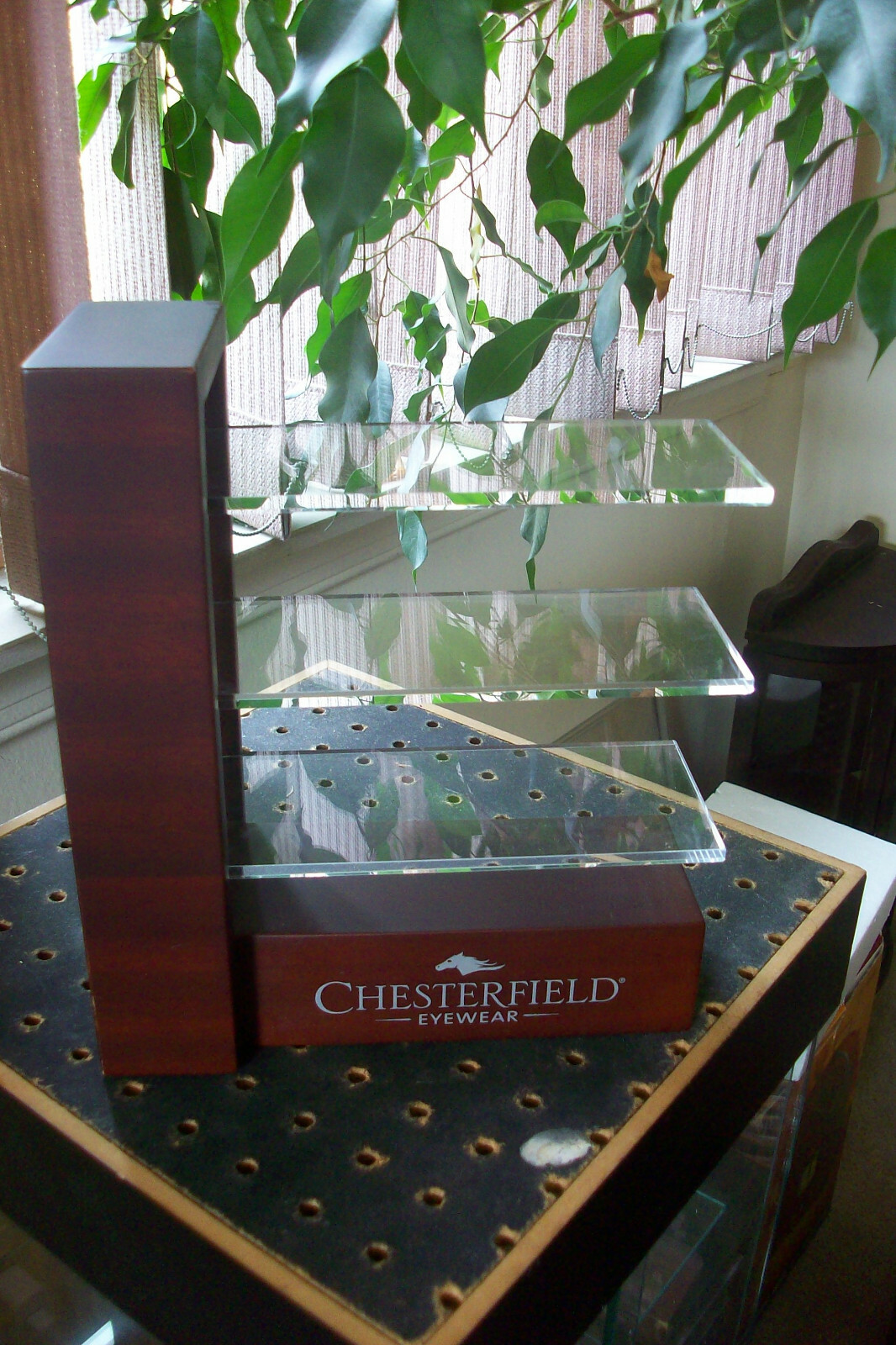 Rare Vintage Advertising eyewear display….Chesterfield eyewear