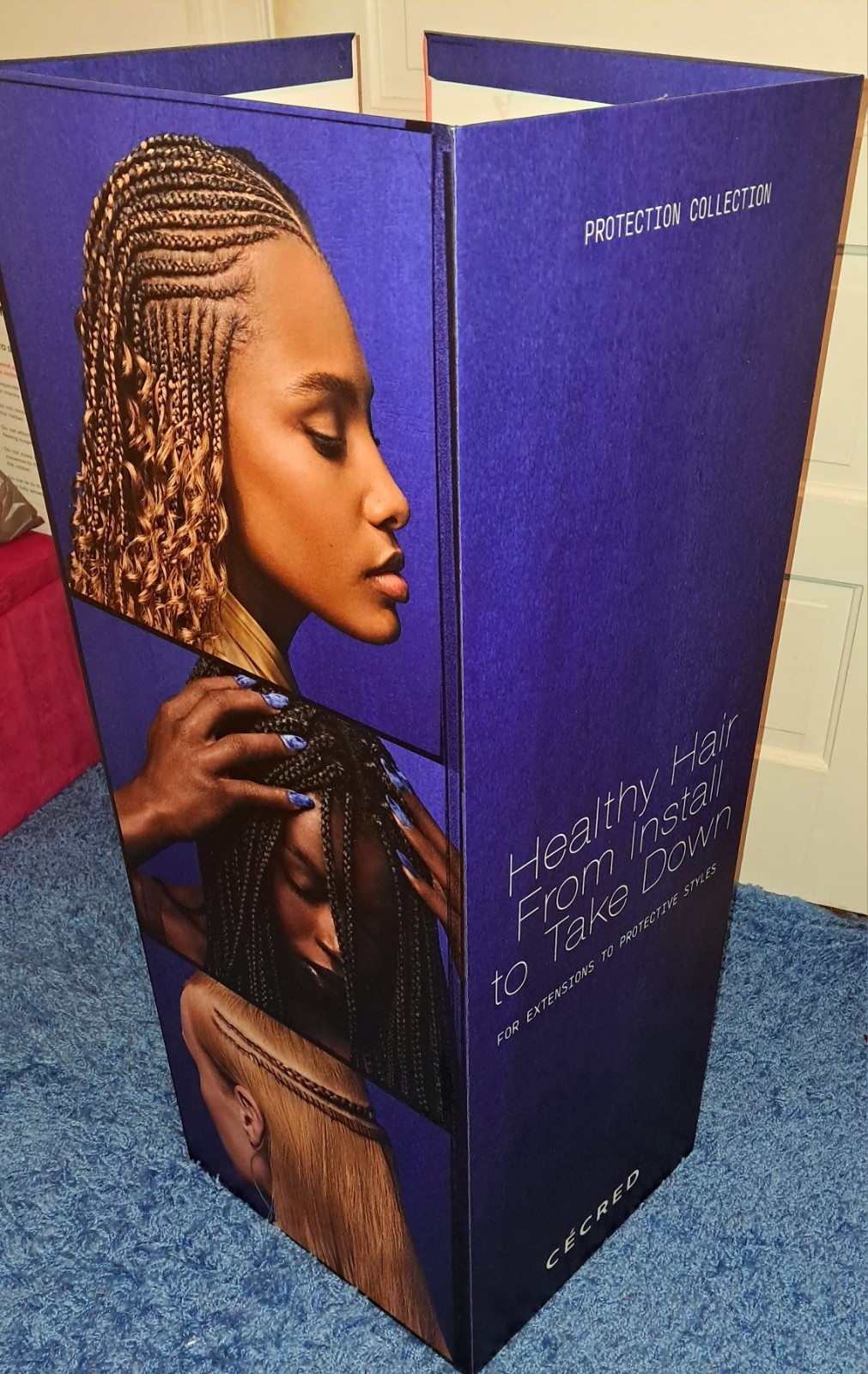 Beyonce Cecred Hair Care 3.5 FT PROMO DISPLAY VERY RARE HTF Ulta Beauty Standee
