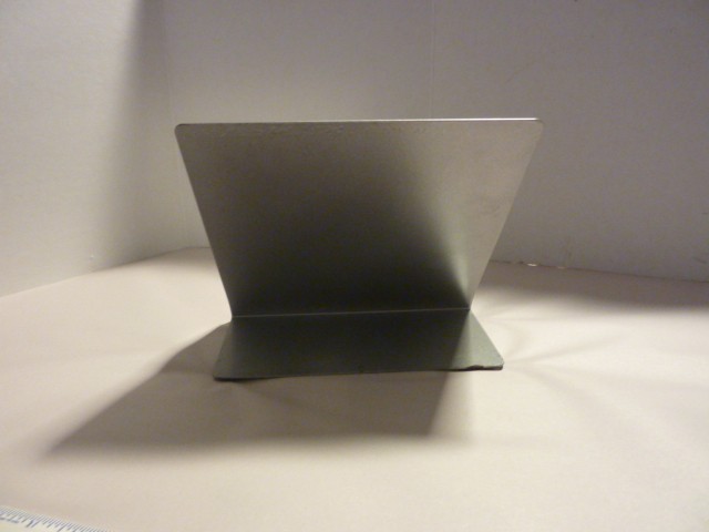 Advertising store display Smith & Wesson metal board stand magnetic easel 8x8x3½