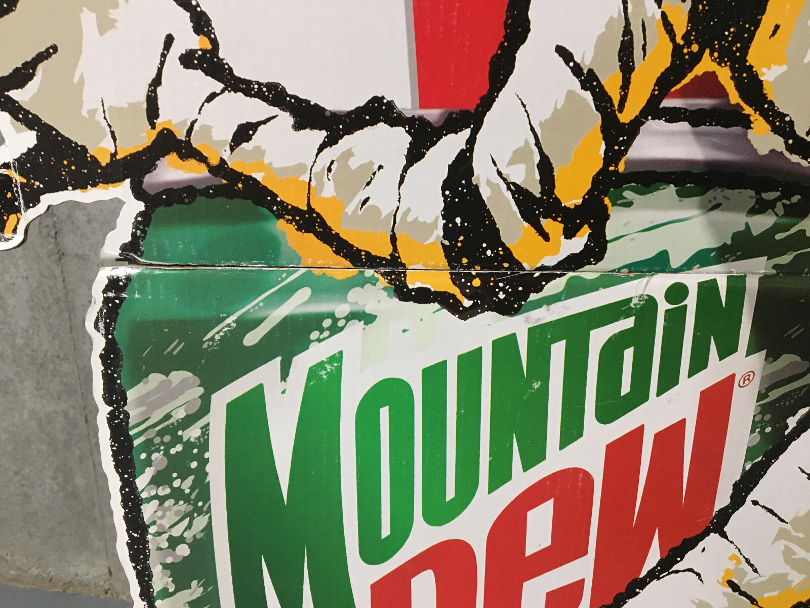 RARE Goosebumps Pepsi Mountain Dew – Mummy Standee Store Display Cutout Mid 90’s