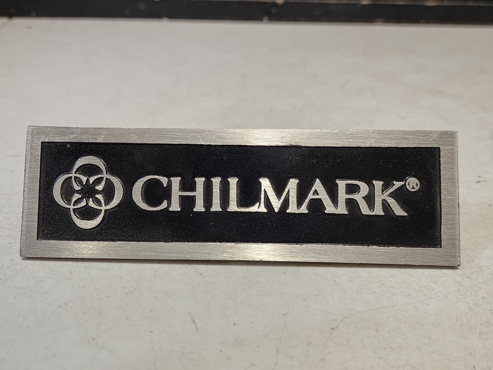 1995 Chilmark Pewter Store Sign Placard Store Display Plate POLLAND SIGNED