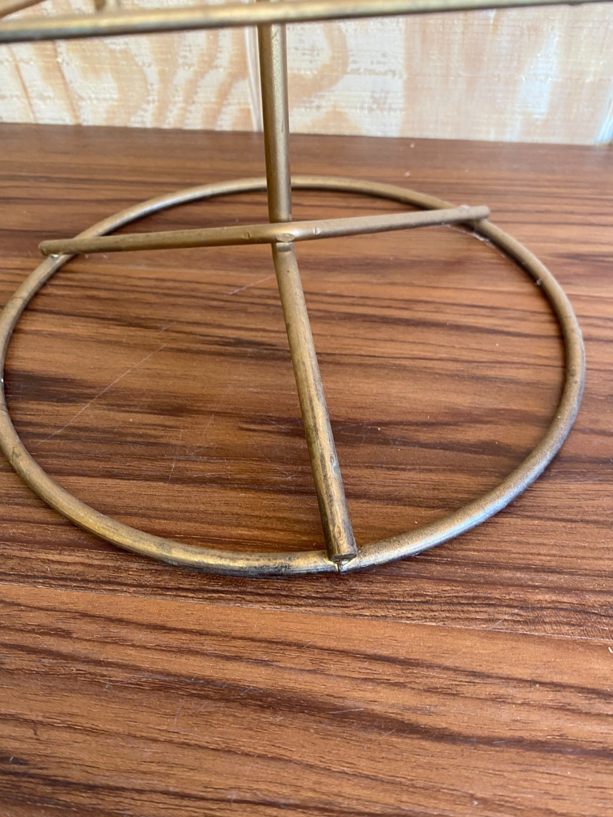 Vtg Rotating Retail Store Counter Top Display Stand Rack Jewelry Gun Candy 1950s