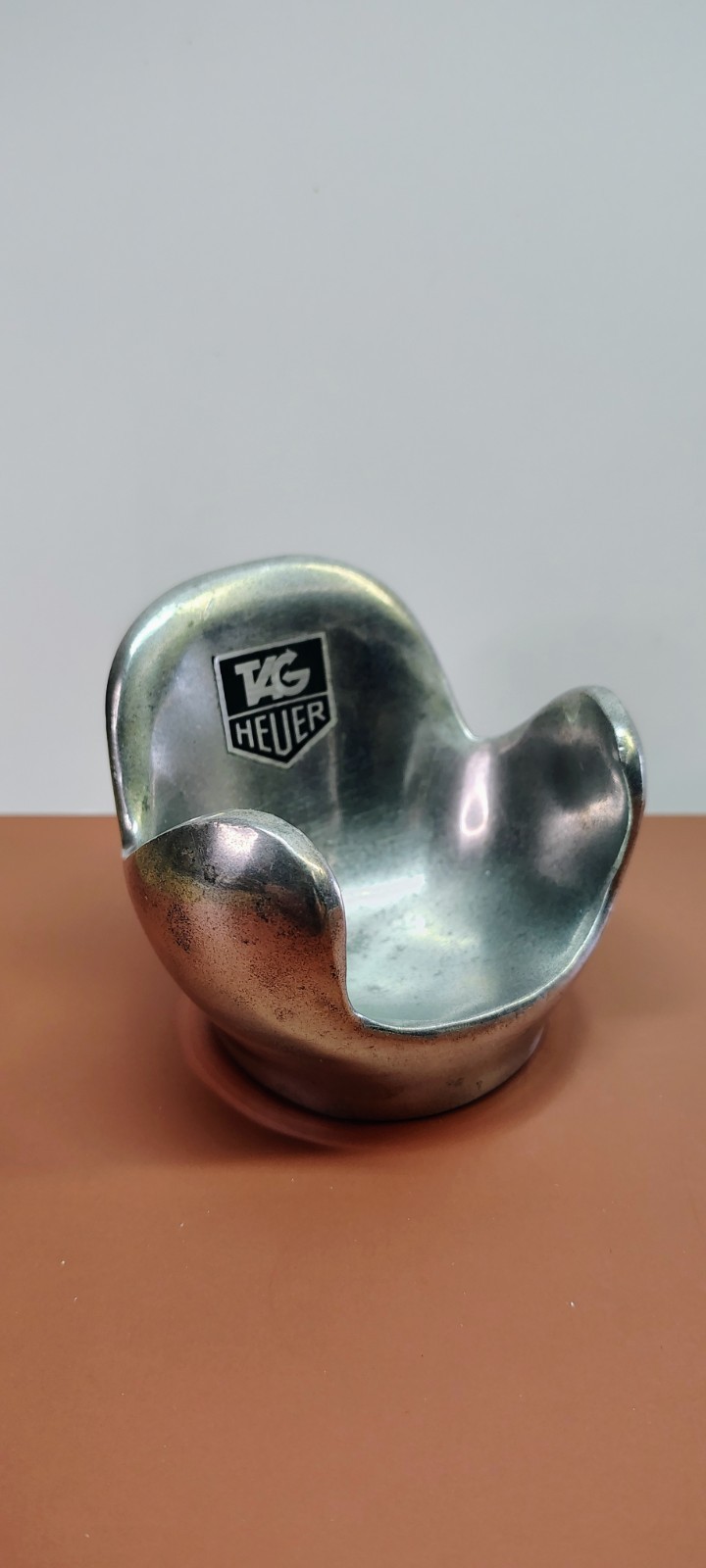 Rare TAG Heuer Aluminum Advertising Ashtray – Heavy Dealer Display Piece