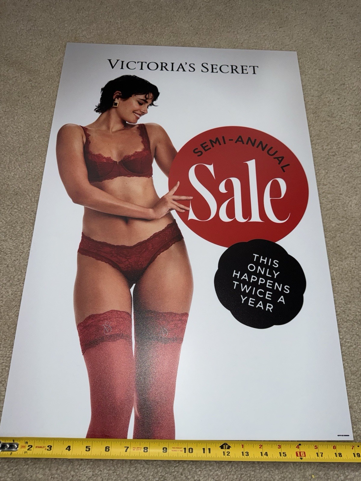 Victoria’s Secret Pink Promo Poster Rare!