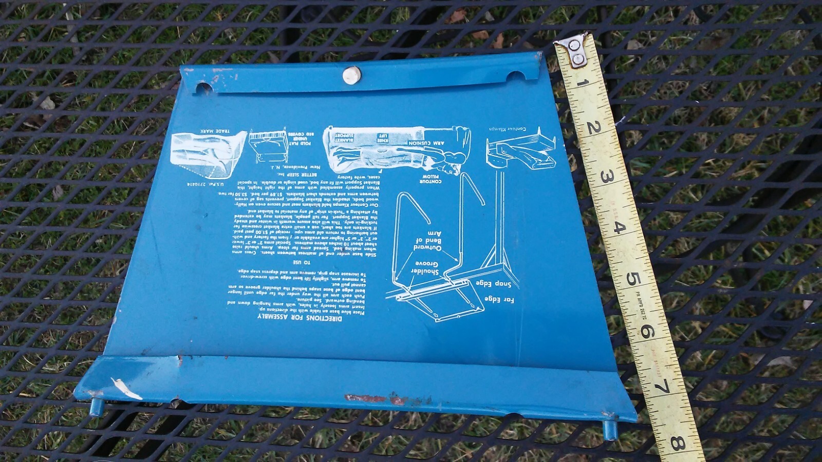 Vintage Better Sleep 1960’s Store Display Rack Advertising Sign