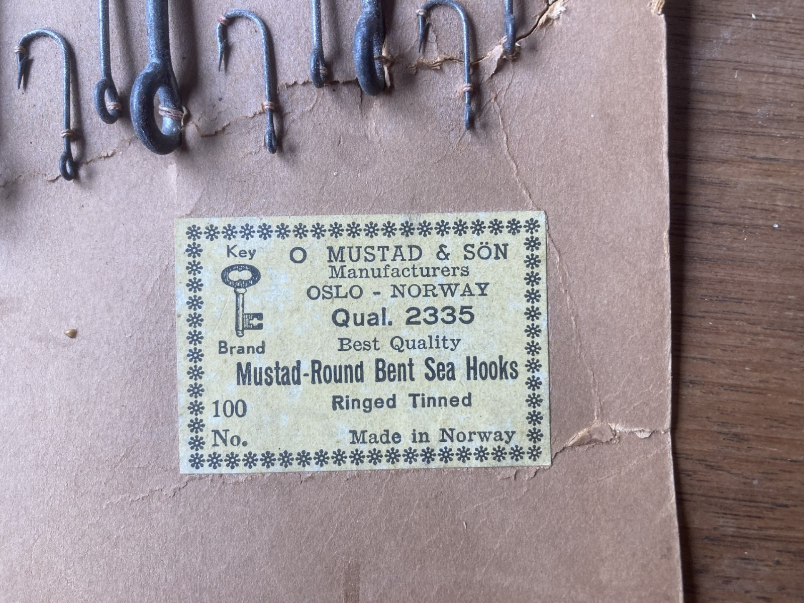 vintage fishing advertising display