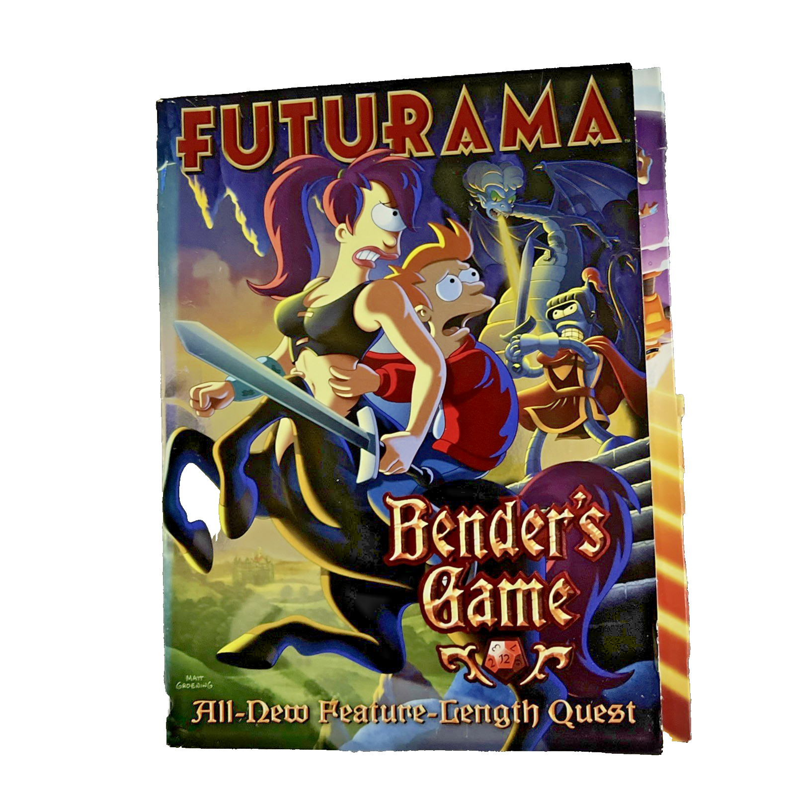 20th Century Fox Futurama: Bender’s Game DVD Billy West Animation