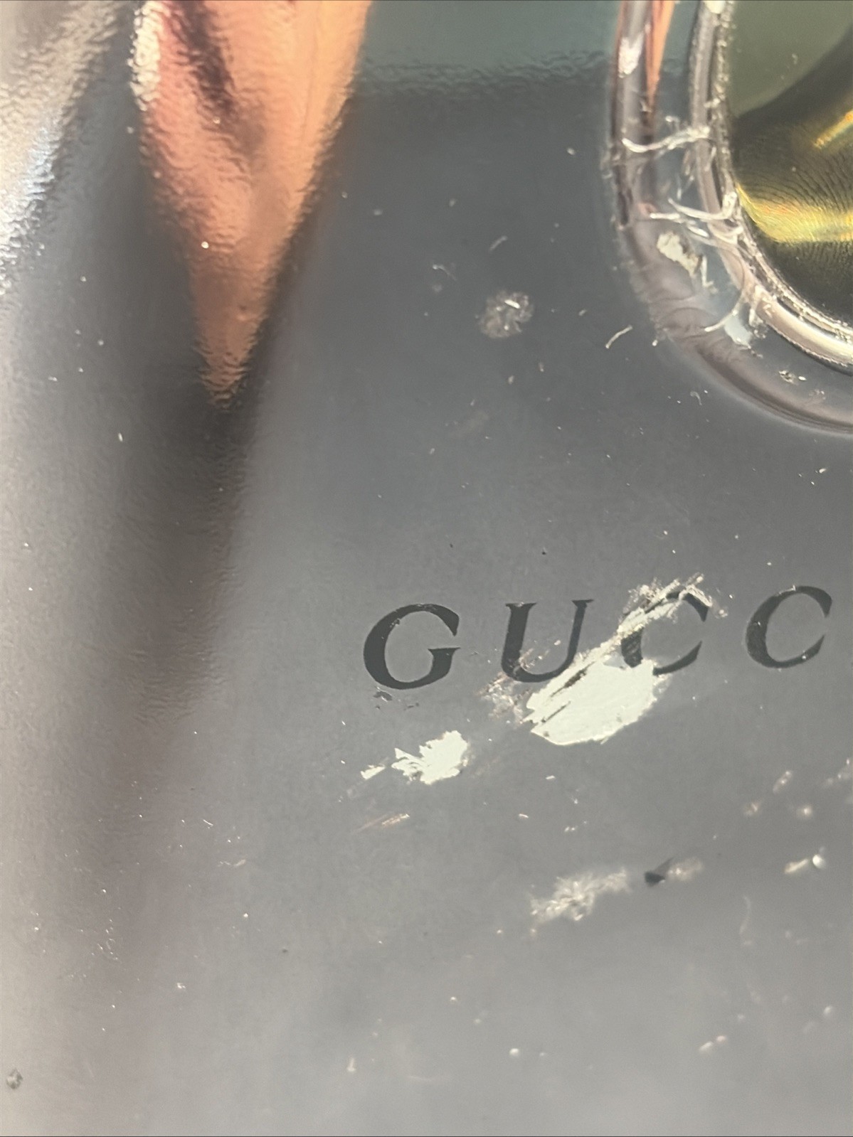 Large Gucci Guilty Display Bottle Store Prop 3/4 Full- Oversized Fragrance Prop