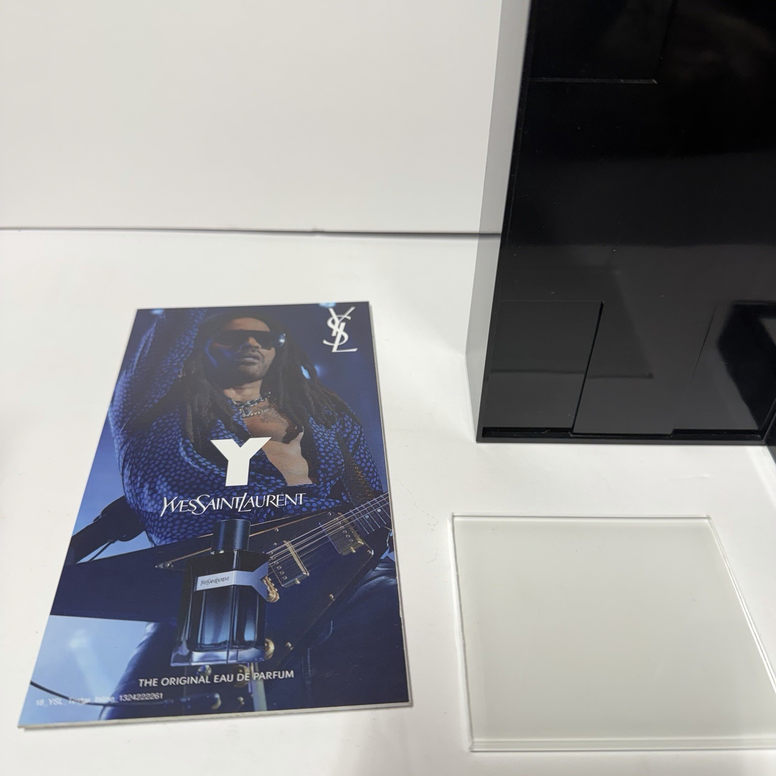 Yves Saint Laurent Y Fragrance Retail Counter Display Lenny Kravitz
