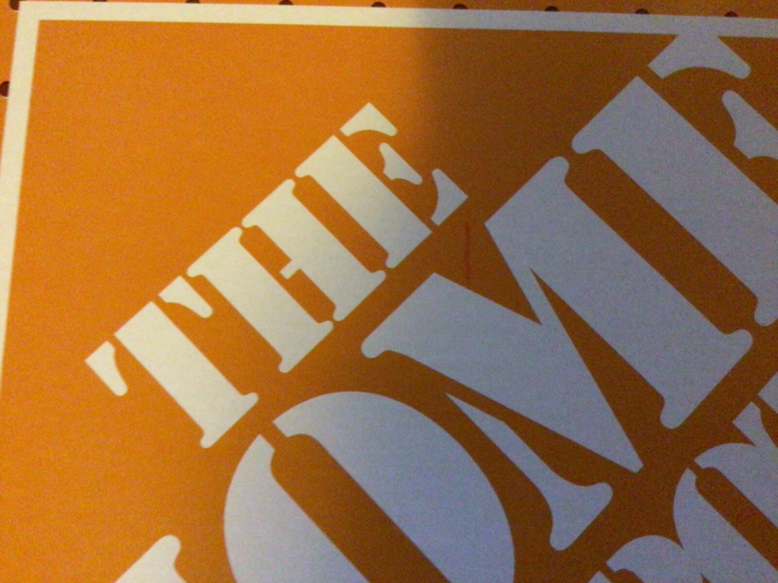 Toys R Us Home Depot Display Sign