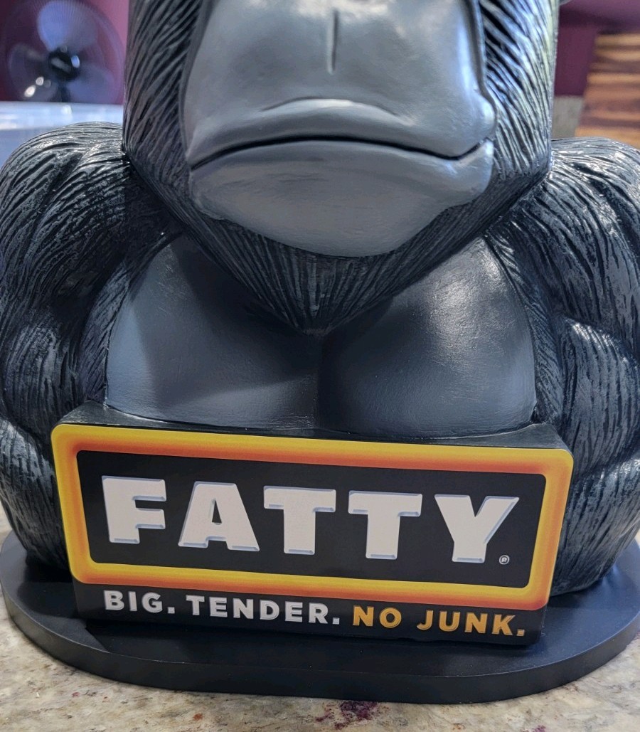 Fatty Gorilla Beef Jerky Counter Display
