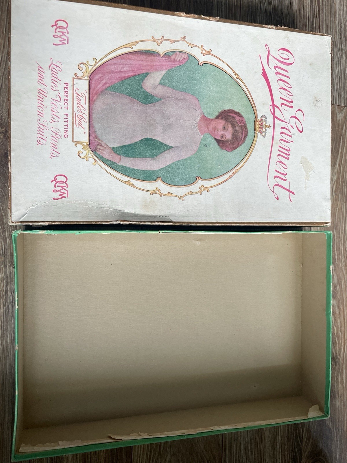 Vintage Early 1900s Ladies Dress Box Only Vintage Advertising