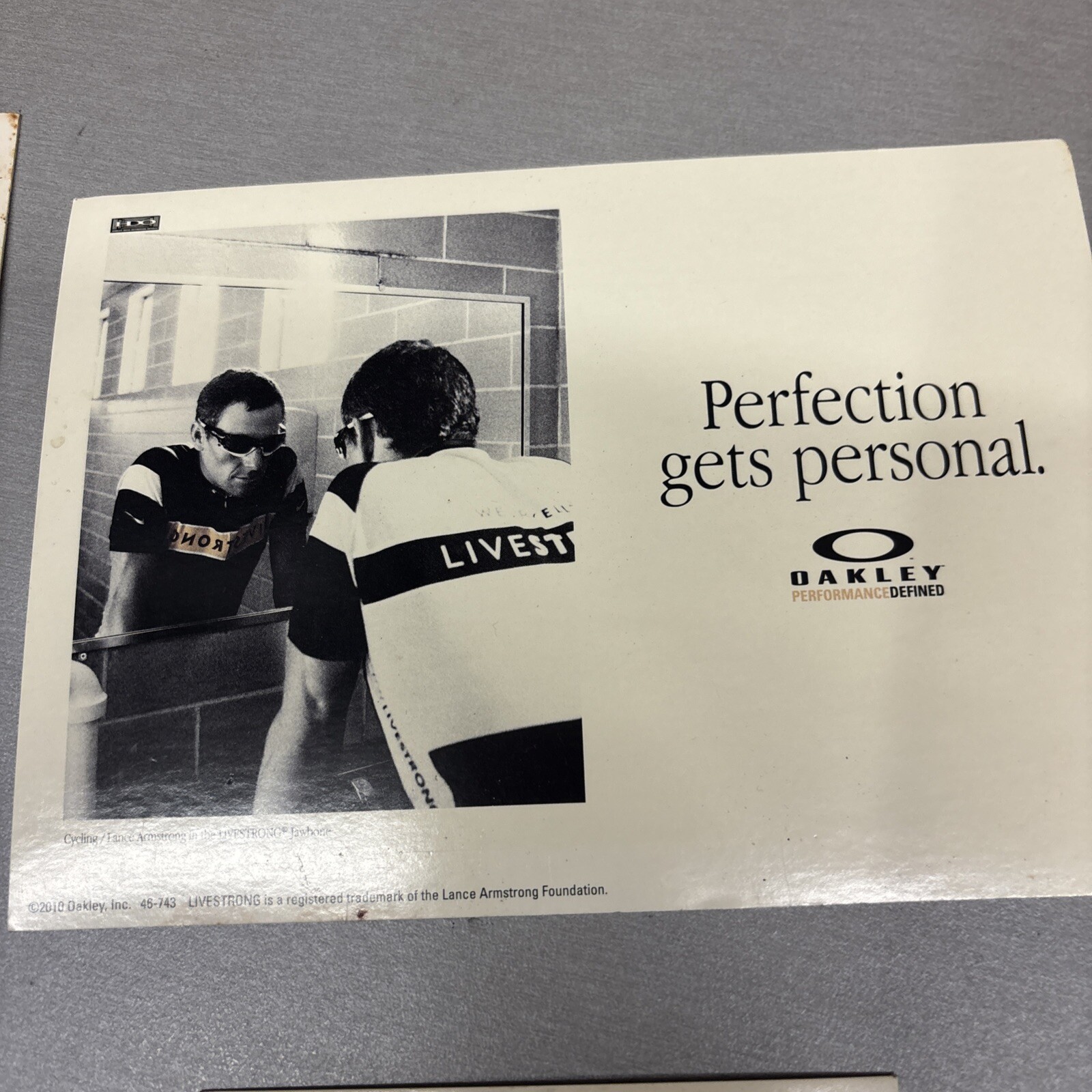 Oakley PRIZM Promotional Counter Display Cards LOT – 2014-15