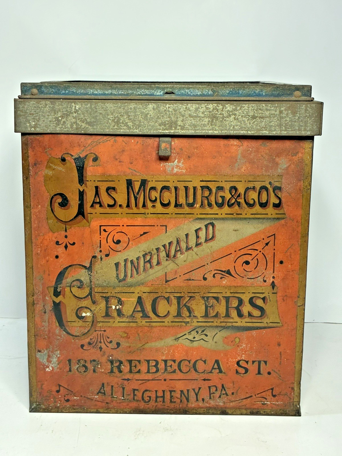 Jas. McClurg & Co’s Crackers General Store Countertop Display – Allegheny, PA