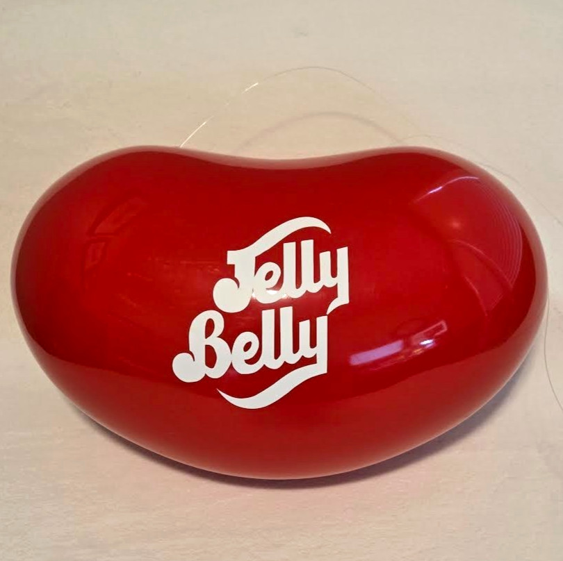 Jelly Belly 3D Advertising Hanging Store Display 15x9x9 Red Jellybean