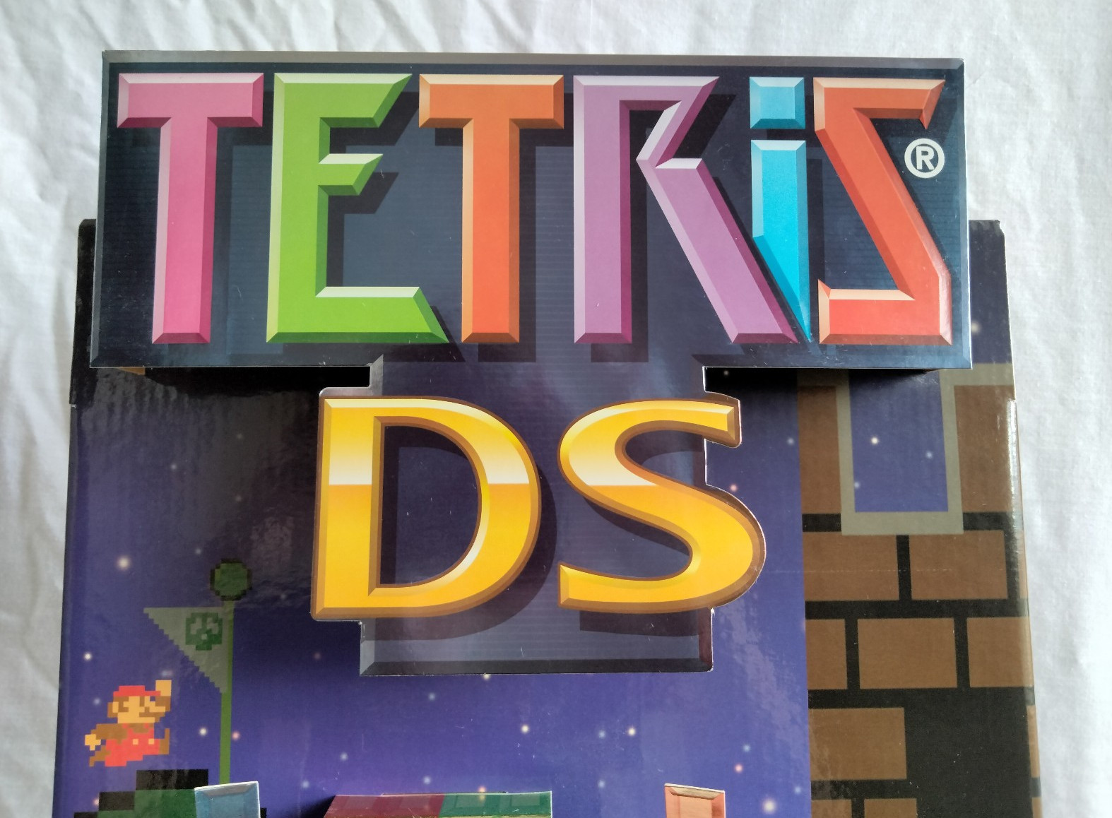 Nintendo Tetris DS Cardboard Display Stand