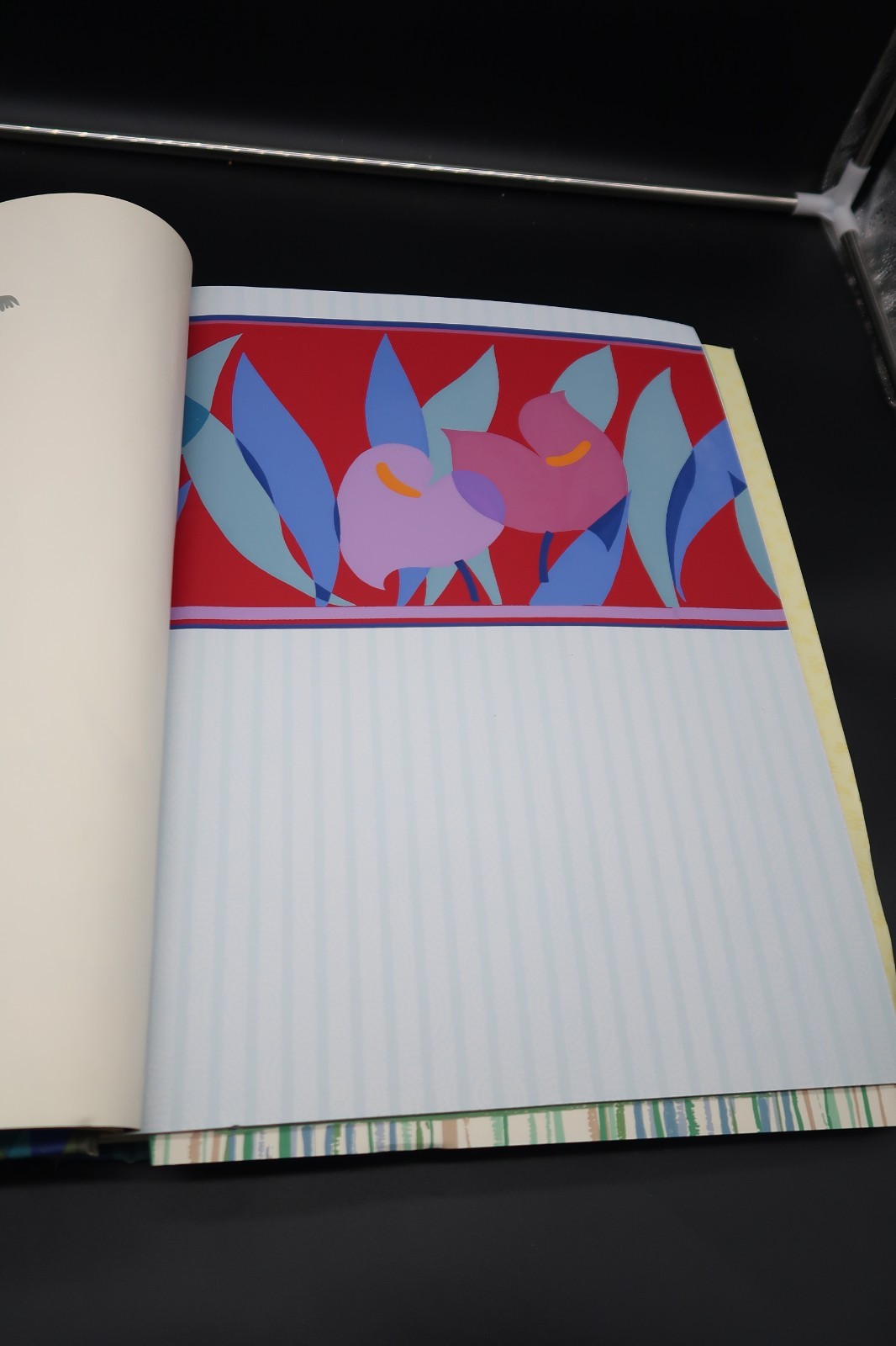 Vtg Carribean Wallpaper Sample Salesman Store Book Tony Putnam 80’s Schumacher