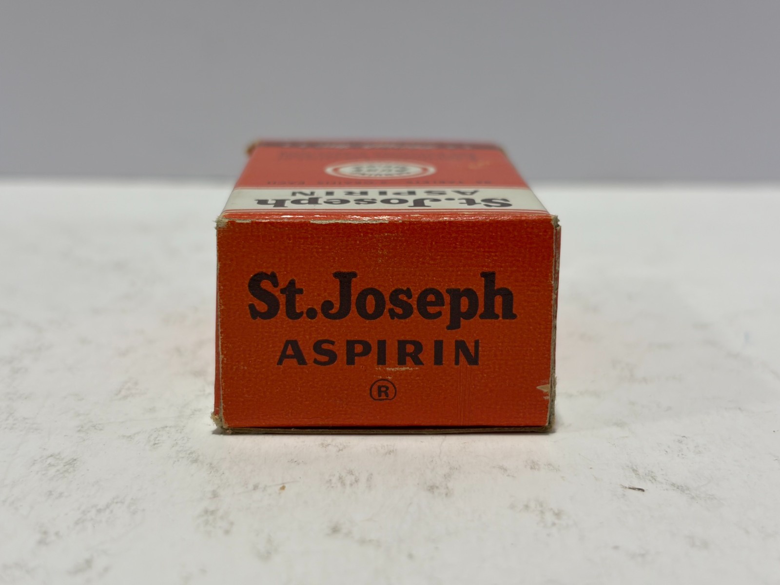 Vintage St Joseph Childrens Aspirin Bottle Full In Original Box 36ct-5 grains ea