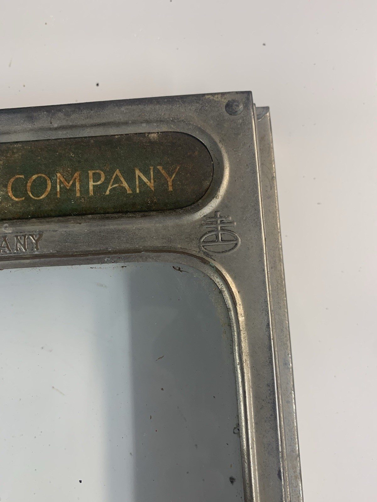 Antique National Biscuit Company Front Door-Display Sign w/Glass-advertising