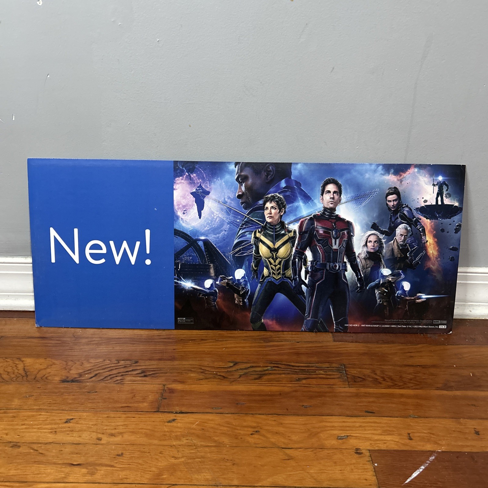 Ant-Man: Quantumania Promotional Retail Video Store Display Marvel Studios Sign