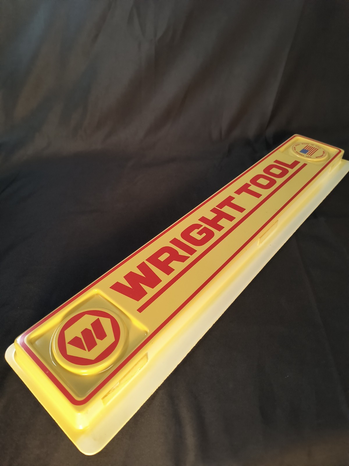 Wright Tool Sign Hot Forged Allow Steel Hardware Store Advertising Display