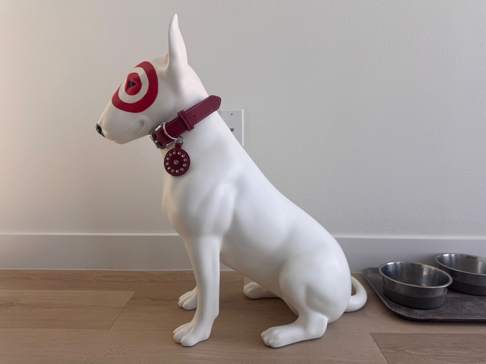 FULL SIZE original RARE Bullseye Target Dog Statue Store Display