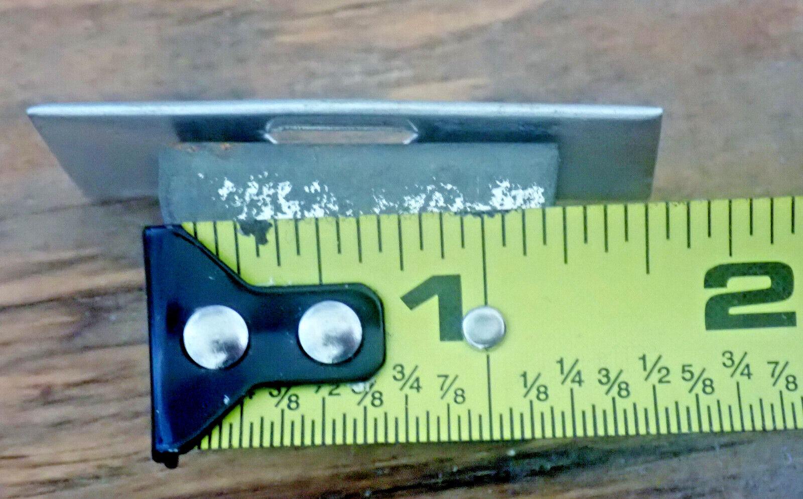 40’s-60’s 2″ Long Metal Clip glass Store Shelf Price Aluminum Holder