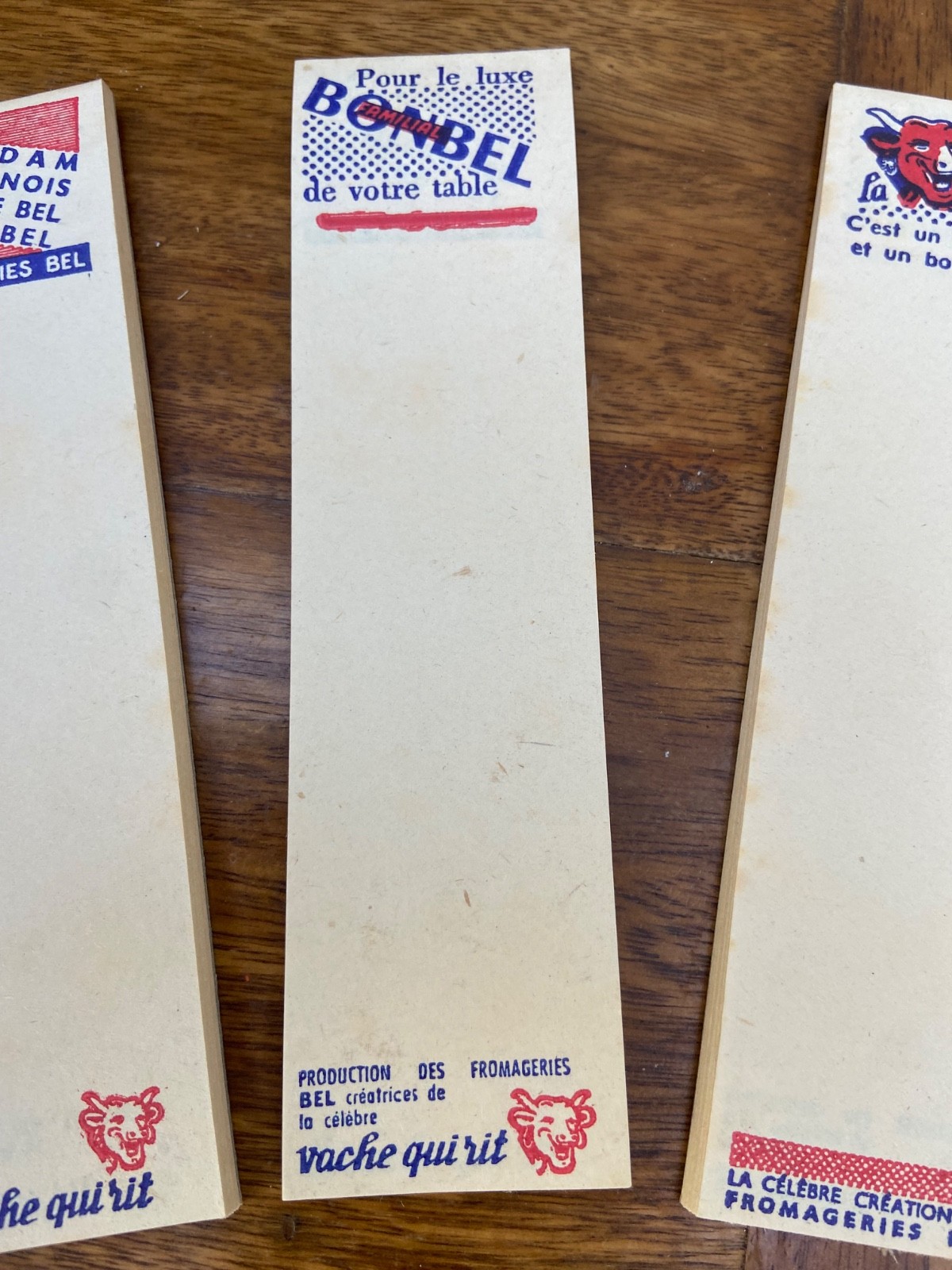 5 old grocery notebook LA VACHE QUI RIT candy babybel n enamel plate box