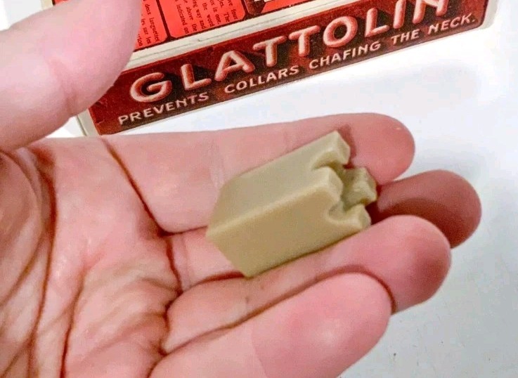 3 CASE Lot 12 Per Case! Antique 1910 GLATTOLIN NOS Wax Collar Remedy Display NEW
