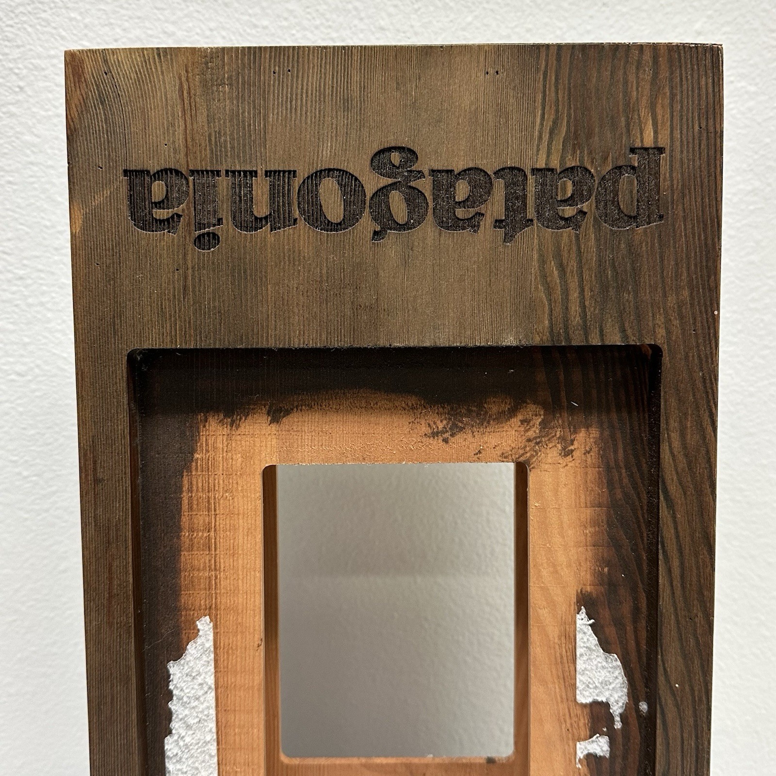 Patagonia Logo Wooden Marketing Display Store Sign