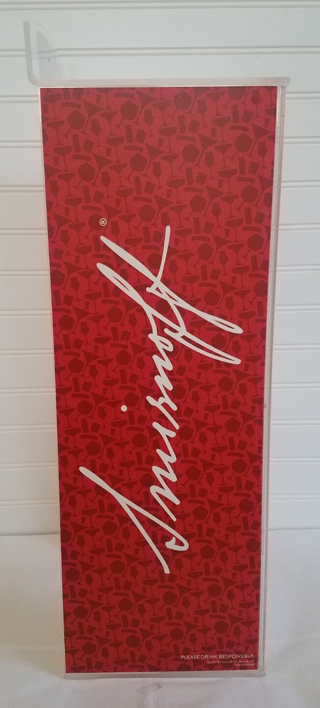 Smirnoff Red Vodka Counter Display Unit 20x8x7 New Mancave Bar Store