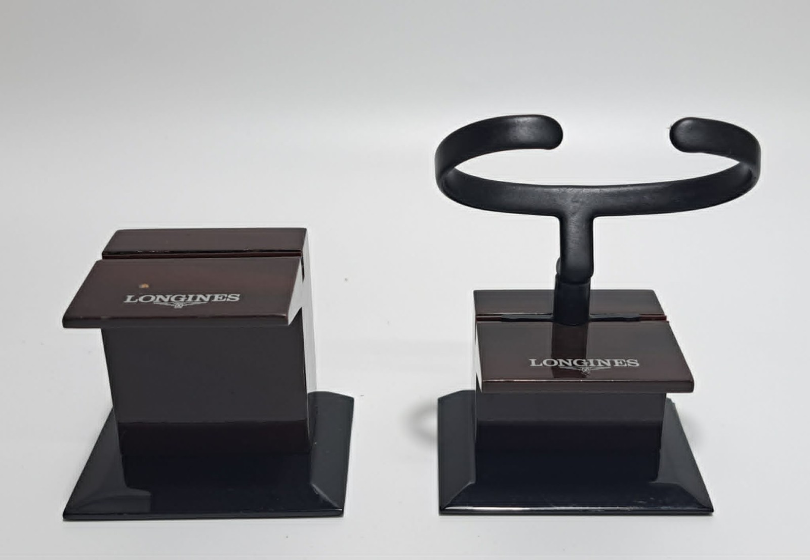2x Official LONGINES Watch Dealer Watch Display Stand Holder Tray 2 Slots