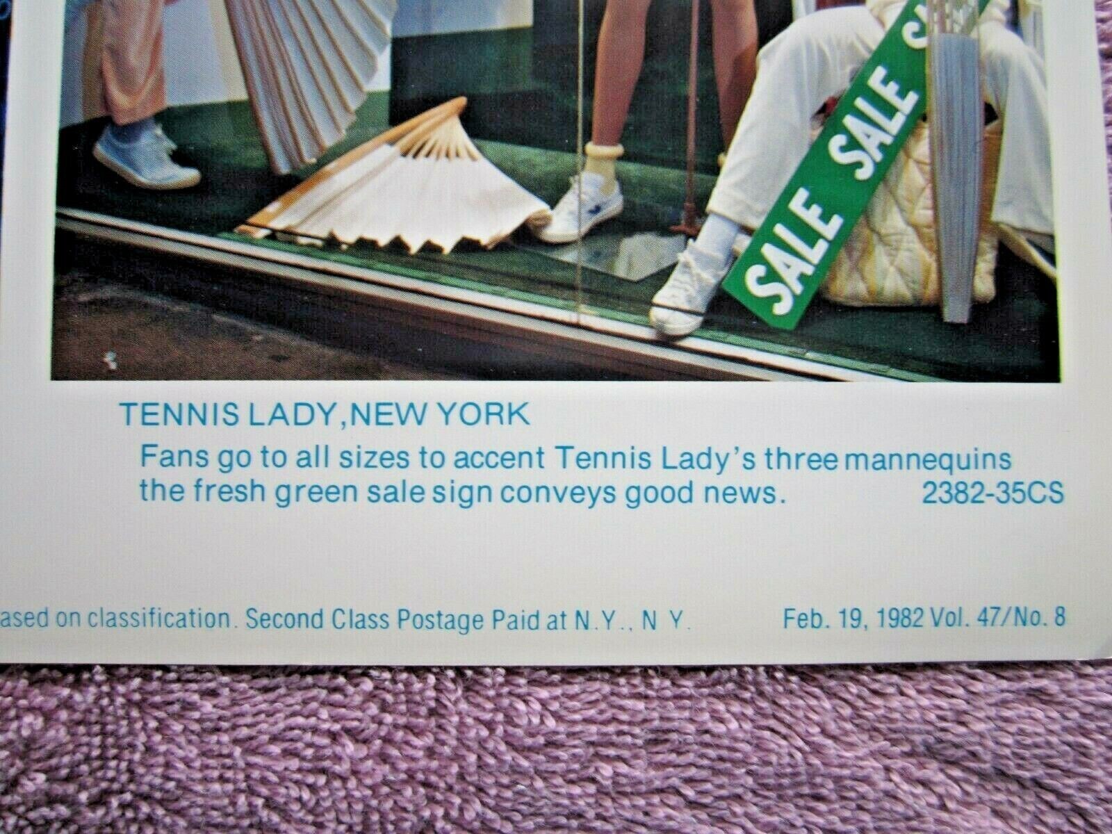 1982 NORTH BEACH LEATHERS/TENNIS LADY STORE WINDOW DISPLAY PHOTOGRAPH PRINT #353