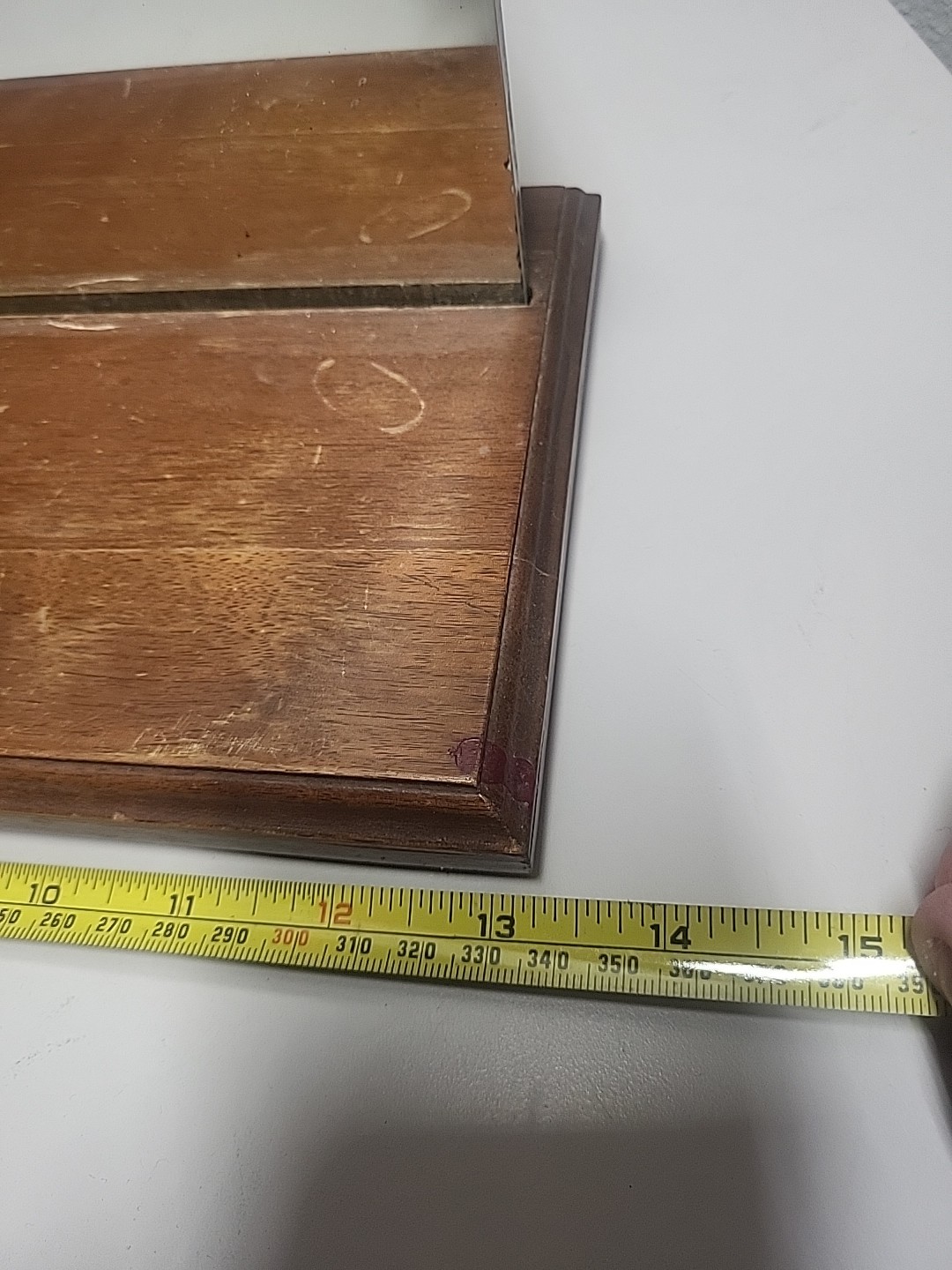 Vtg GOLDEN GURNSEY American Table MILK MCM Advertising Mirror Display Stand