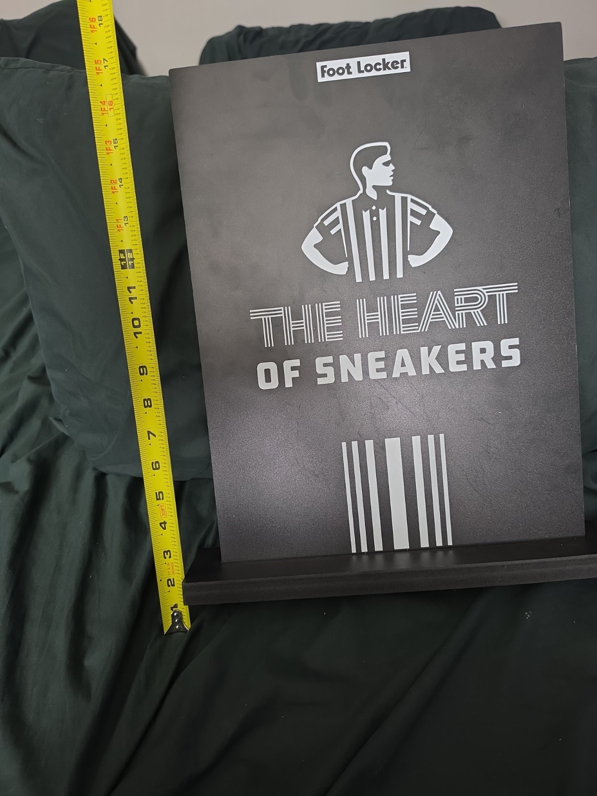 Foot Locker Wooden Display