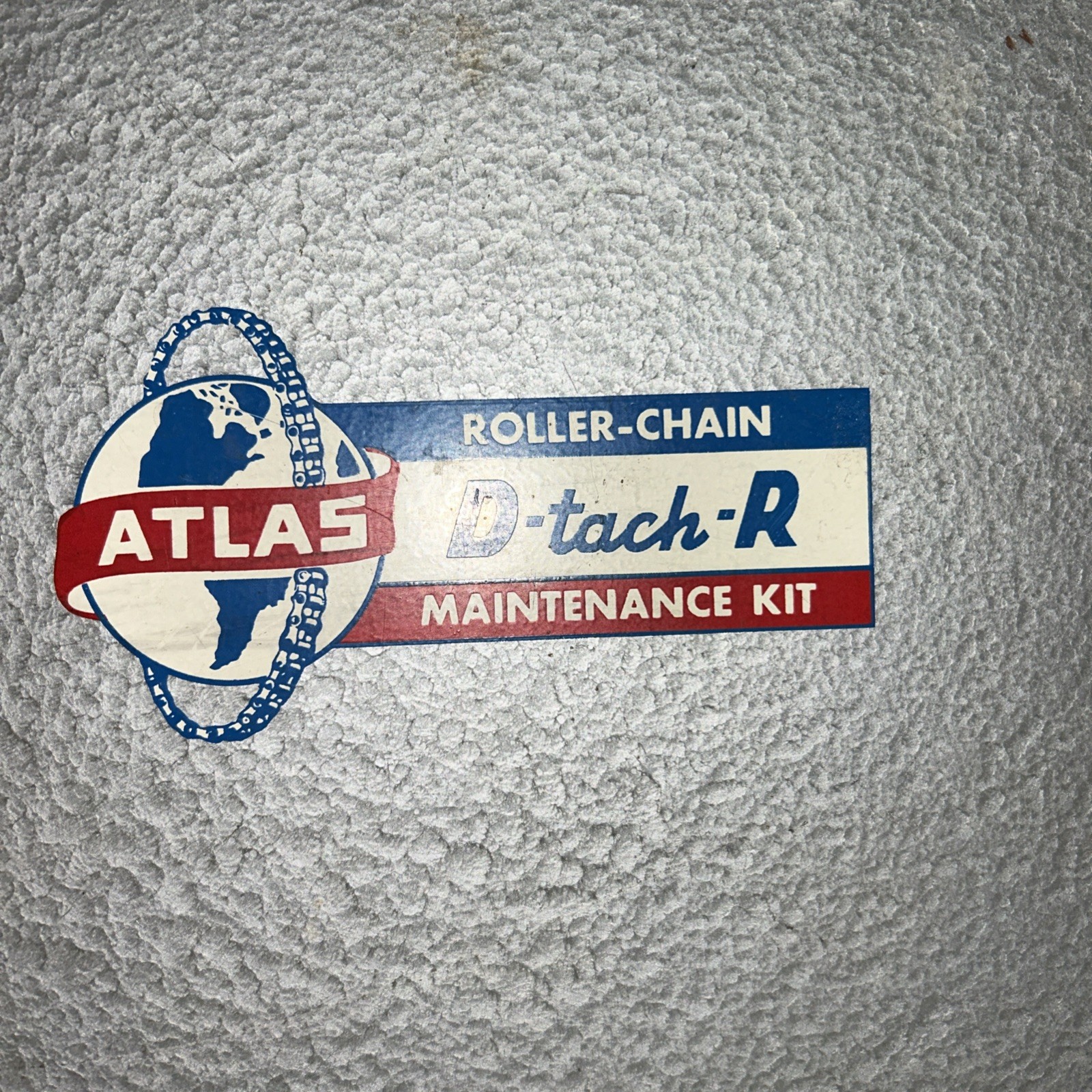 Vintage Hardware Store Atlas Roller Chain Maintenance Kit for replacement parts